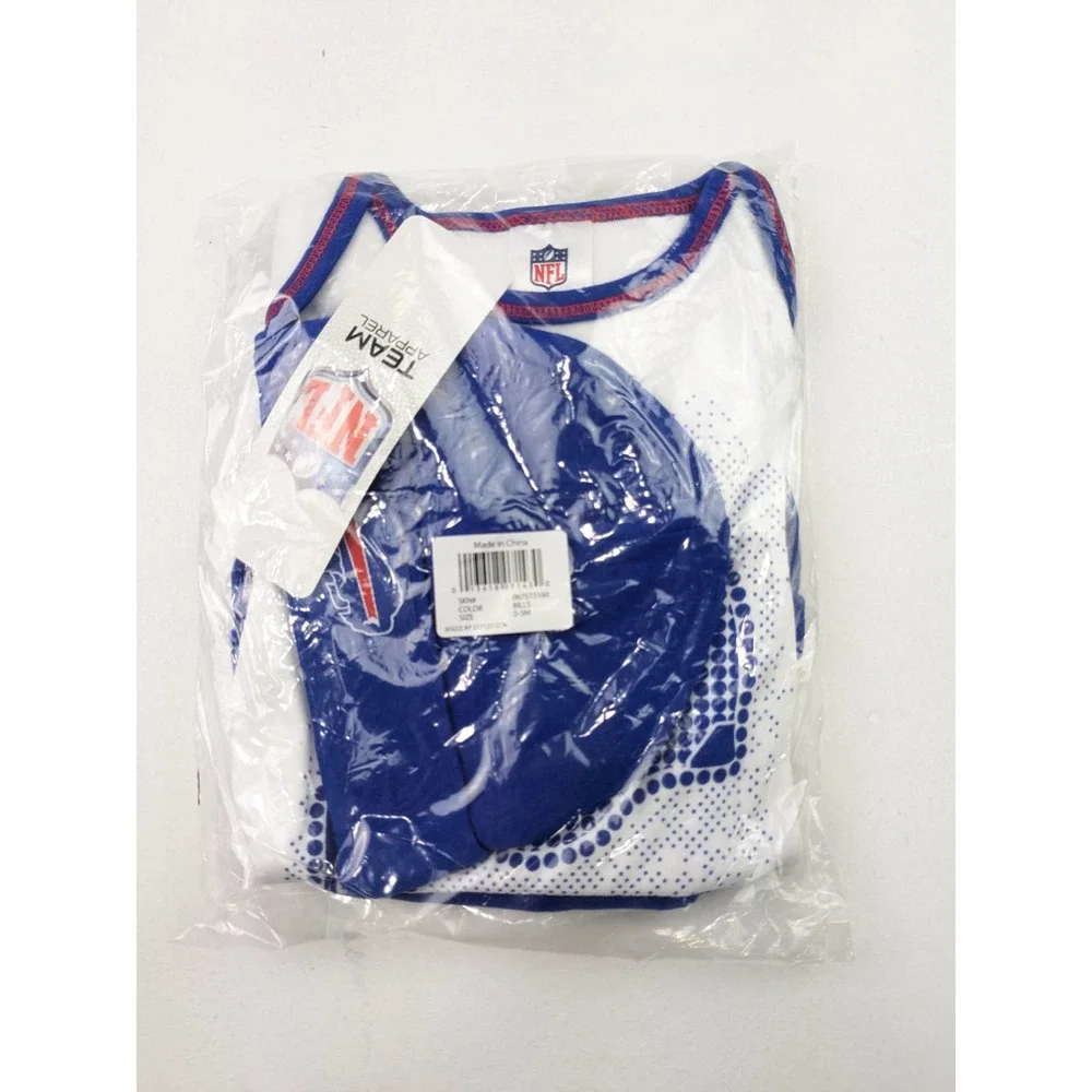 Buffalo Bills Bodysuit/Pants & Hat Set